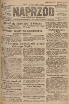 Naprzód : organ Polskiej Partyi Socyalistycznej. 1921, nr 78