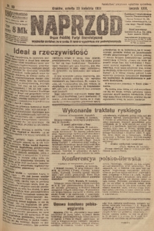 Naprzód : organ Polskiej Partyi Socyalistycznej. 1921, nr 90