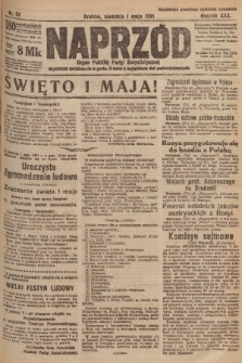 Naprzód : organ Polskiej Partyi Socyalistycznej. 1921, nr 97