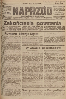 Naprzód : organ Polskiej Partyi Socyalistycznej. 1921, nr 103