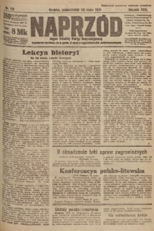 Naprzód : organ Polskiej Partyi Socyalistycznej. 1921, nr 113