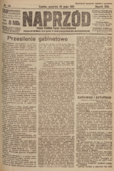 Naprzód : organ Polskiej Partyi Socyalistycznej. 1921, nr 115
