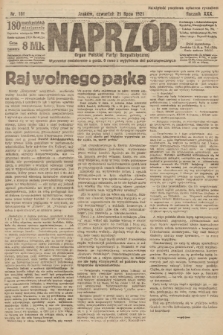 Naprzód : organ Polskiej Partyi Socyalistycznej. 1921, nr 161