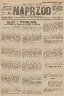 Naprzód : organ Polskiej Partyi Socyalistycznej. 1921, nr 170