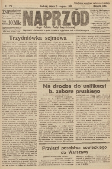 Naprzód : organ Polskiej Partyi Socyalistycznej. 1921, nr 172