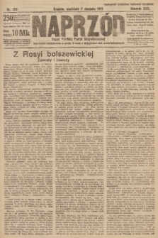 Naprzód : organ Polskiej Partyi Socyalistycznej. 1921, nr 176