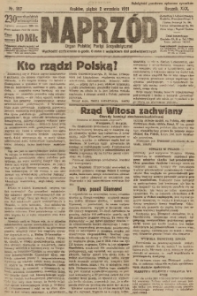 Naprzód : organ Polskiej Partyi Socyalistycznej. 1921, nr 197