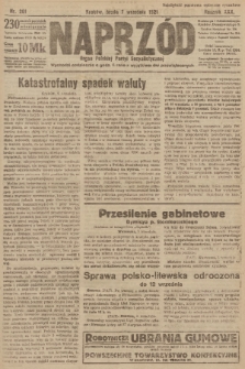 Naprzód : organ Polskiej Partyi Socyalistycznej. 1921, nr 201