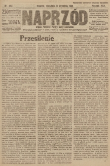 Naprzód : organ Polskiej Partyi Socyalistycznej. 1921, nr 204