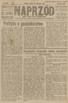 Naprzód : organ Polskiej Partyi Socyalistycznej. 1921, nr 208