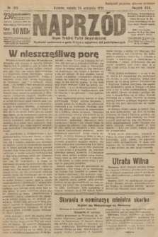 Naprzód : organ Polskiej Partyi Socyalistycznej. 1921, nr 215