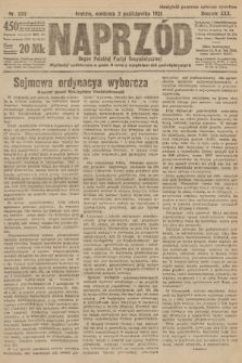 Naprzód : organ Polskiej Partyi Socyalistycznej. 1921, nr 222