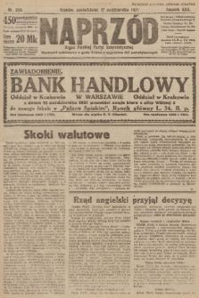Naprzód : organ Polskiej Partyi Socyalistycznej. 1921, nr 235