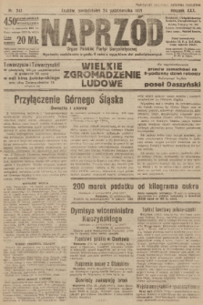 Naprzód : organ Polskiej Partyi Socyalistycznej. 1921, nr 241