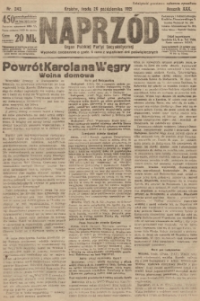 Naprzód : organ Polskiej Partyi Socyalistycznej. 1921, nr 242