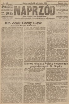 Naprzód : organ Polskiej Partyi Socyalistycznej. 1921, nr 245