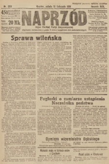 Naprzód : organ Polskiej Partyi Socyalistycznej. 1921, nr 256
