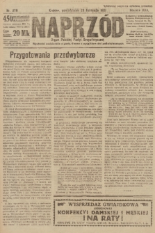 Naprzód : organ Polskiej Partyi Socyalistycznej. 1921, nr 270