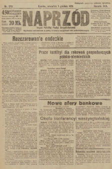 Naprzód : organ Polskiej Partyi Socyalistycznej. 1921, nr 272