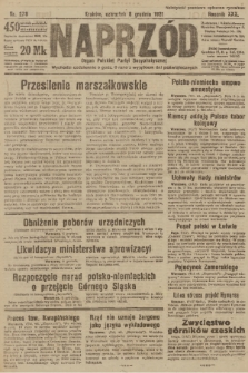 Naprzód : organ Polskiej Partyi Socyalistycznej. 1921, nr 278