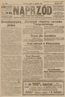 Naprzód : organ Polskiej Partyi Socyalistycznej. 1921, nr 279