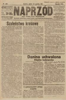 Naprzód : organ Polskiej Partyi Socyalistycznej. 1921, nr 284