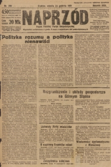 Naprzód : organ Polskiej Partyi Socyalistycznej. 1921, nr 291