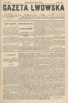 Gazeta Lwowska. 1912, nr 223