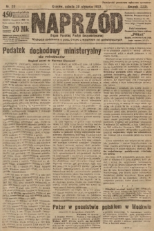 Naprzód : organ Polskiej Partyi Socyalistycznej. 1922, nr 23