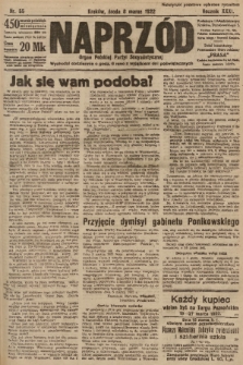 Naprzód : organ Polskiej Partyi Socyalistycznej. 1922, nr 55