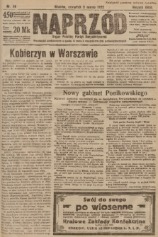 Naprzód : organ Polskiej Partyi Socyalistycznej. 1922, nr 56