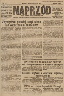 Naprzód : organ Polskiej Partyi Socyalistycznej. 1922, nr 70