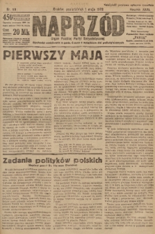 Naprzód : organ Polskiej Partyi Socyalistycznej. 1922, nr 99