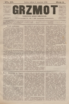 Grzmot : katolickie pismo robotnicze. 1896, nr 23