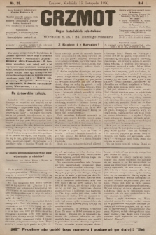 Grzmot : katolickie pismo robotnicze. 1896, nr 29