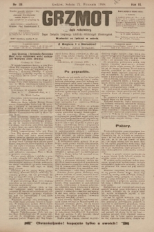Grzmot : tygodnik robotniczy : Organ Związku krajowego katolicko-robotniczych stowarzyszeń. 1898, nr 39