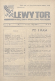 Lewy Tor : miesięcznik społeczno-polityczny. 1948, nr 4-5