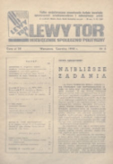 Lewy Tor : miesięcznik społeczno-polityczny. 1948, nr 6