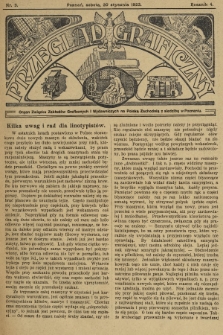 Przegląd Graficzny : Organ Związku Zakładów Graficznych i Wydawniczych na Polskę Zachodnią z siedzibą w Poznaniu. R. 4, 1923, nr 3