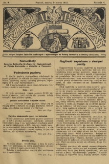 Przegląd Graficzny : Organ Związku Zakładów Graficznych i Wydawniczych na Polskę Zachodnią z siedzibą w Poznaniu. R. 4, 1923, nr 9