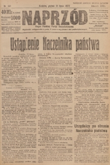 Naprzód : organ Polskiej Partyi Socyalistycznej. 1922, nr 161