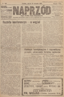 Naprzód : organ Polskiej Partyi Socyalistycznej. 1922, nr 185