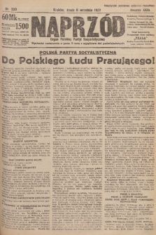 Naprzód : organ Polskiej Partyi Socyalistycznej. 1922, nr 200