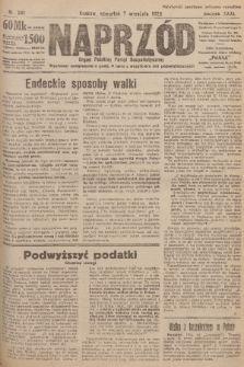 Naprzód : organ Polskiej Partyi Socyalistycznej. 1922, nr 201