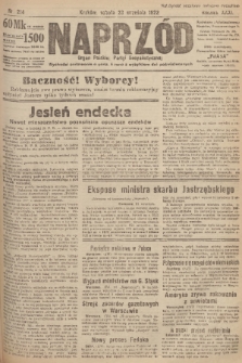 Naprzód : organ Polskiej Partyi Socyalistycznej. 1922, nr 214