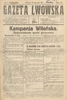 Gazeta Lwowska. 1922, nr 7