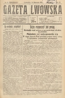 Gazeta Lwowska. 1922, nr 9