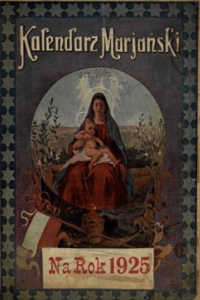 Kalendarz Marjański na Rok Pański 1925