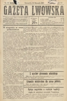 Gazeta Lwowska. 1922, nr 15