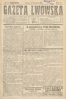 Gazeta Lwowska. 1922, nr 17